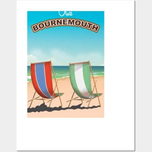 Bournemouth Seaside poster Posters and Art